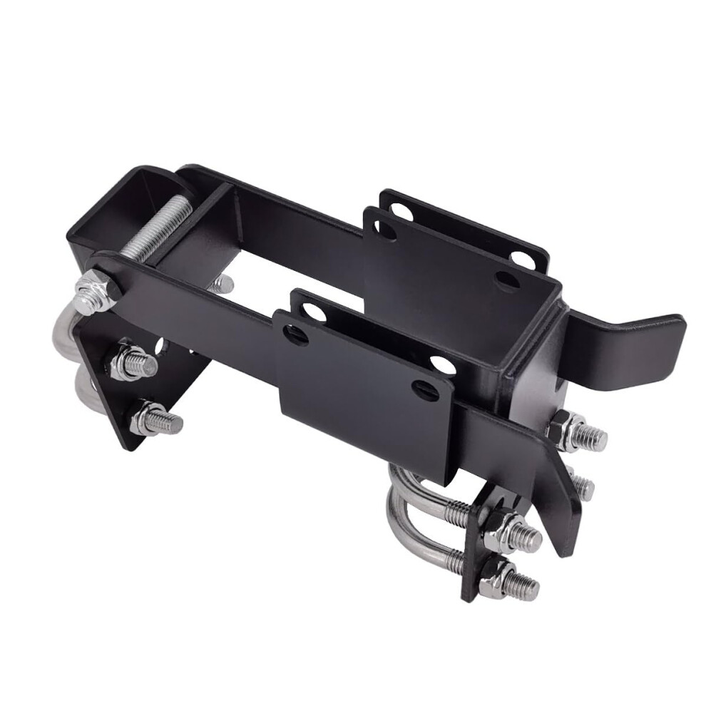 Chain Link Fence Double Gate Latch With Padlock Hole, Rustresistant Steel For 13/8' Frame 9169991254104