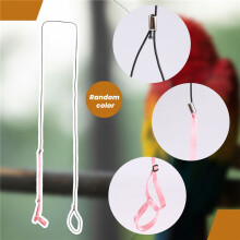 Pet Uccello Cablaggio e Guinzaglio, Regolabile Uccello Guinzaglio Del Cablaggio - Pet Anti-Bite Training Rope Esterna di Volo di Cablaggio e