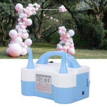 Pompe à ballon électrique portable 600W, double buse, bleu, 220-240V