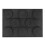Silicone Hamburger Bread Forms Perforated Bakery Molds Non Stick Baking Sheets Fit Half Pan Size 1
