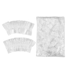 100 Stuks Wegwerp Bad Douche/Verven Haar Oorbeschermer, Waterdichte Oorbeschermer Cover Caps voor Salon/Thuisgebruik