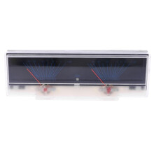 VU Meter Pannello Amplificatore di Potenza Audio Doppio Misuratore di Livello Analogico DB con Retroilluminazione
