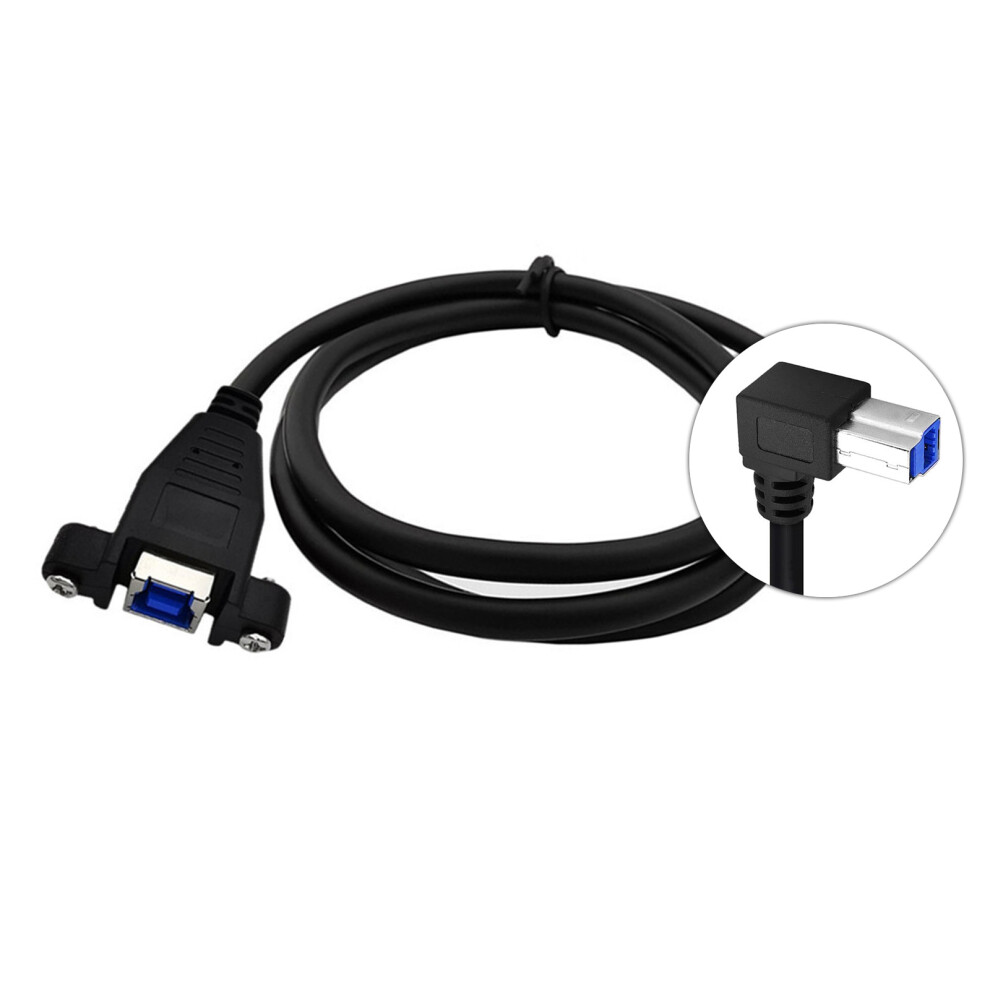Usb 3.0 Printers Extension Cable 90 Degree Angled Printers-Left 7732000480850