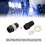 100 Sets LED Holder for 5mm LEDs, Panel Mount Clip, Black 8