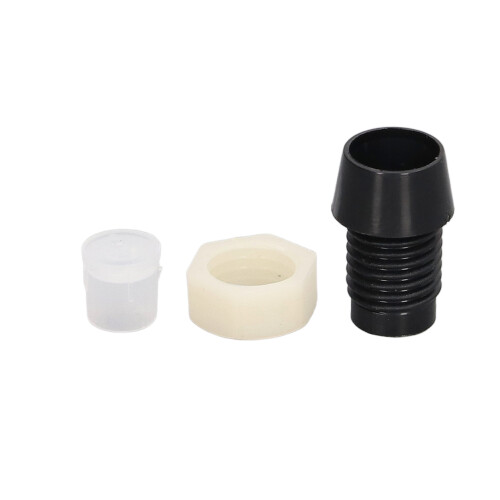 100 Sets LED Holder for 5mm LEDs, Panel Mount Clip, Black 2
