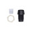 100 Sets LED Holder for 5mm LEDs, Panel Mount Clip, Black 6