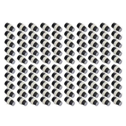 100 Sets LED Holder for 5mm LEDs, Panel Mount Clip, Black 1