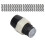 100 Sets LED Holder for 5mm LEDs, Panel Mount Clip, Black 14