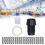 100 Sets LED Holder for 5mm LEDs, Panel Mount Clip, Black 15