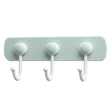 Ganchos decorativos de pared, ganchos para abrigos de acero inoxidable con percha metálica resistente para cocina y baño, fácil instalación y