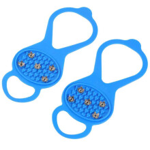 Antislip stijgijzers voor wandelschoenen, ijsklauwen, gripspikes, essentiële accessoires voor sneeuwklimmen en bergbeklimmen. Antislip schoenspikes