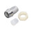 100 Sets Chrome Plastic LED Holder 5mm Panel Mount Clips 12