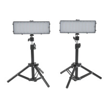 Spezielles LED-Beleuchtungsset für Videos, professionelles Aufhelllicht für Fotografen mit präziser Farbtemperatur, kreative Lichtgestaltung mit