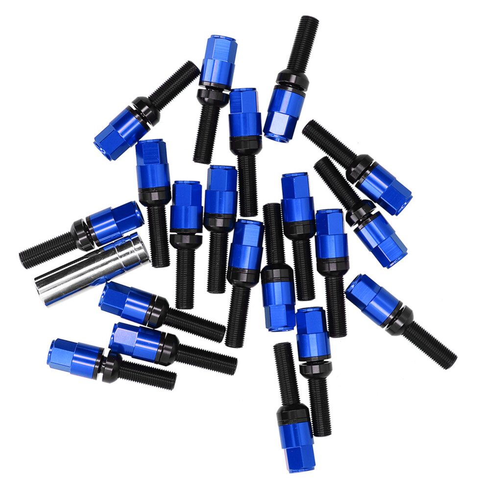 20 Stã¼Ck Verlã¤Ngerte Radschrauben M14 X 1,5 Stahl 7465065672709