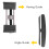 Honing Guide and Angle Tool Set - Chisel Sharpening Jig & Knife Sharpener Angle Tool Kit for Knives and Wood Chisels 6