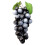Realistic Artificial Grape Cluster for Home Decors-black grapes 1