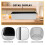 Molde de Pan Rectangular Antiadherente Caja PequeñA Tostada Molde para Hornear Molde para Pasteles 2