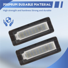 Car LED License Plate Light for for Two Coupe Convertible 450 451