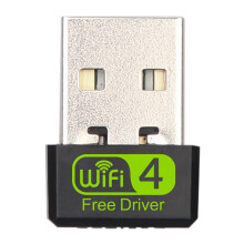 USB WiFi Adapter, 150Mbps Single Band 2.4G Wireless Adapter, Wireless Network Card WiFi Dongle for Laptop/Desktop/PC, Support Windows 10/8/8.1