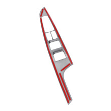 ABS Chrome Door Window Glass Panel Armrest Lift Button Cover Trim for Tucson 2015-2019 Car Accessories Car Parts