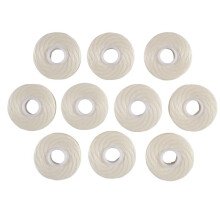 Dental Floss Dental Floss Roll- 10Rolls Europe Quality Dental Flosser Built-In Spool Wax Mint Flavored Replacement Flat Wire Dental Floss - Dental