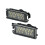 2X Car Led License Plate Light License Plate Light for  500 500C 2