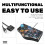 Retro Arcade Game Rocker Controller Usb Joystick For Ps2/Ps3/Pc/Android  Tv Built-In Vibrator Eight Direction Joystick(No.A) 10