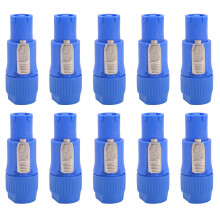 10Pcs/Lot Nac3Fca Speakon Plug 3 Pin Male Powercon Connector 20A 250V Ac Power Plug Connector