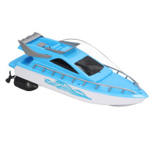 High Speed Wireless Remote Control Speedboat, Blue, 25x7.5x9cm