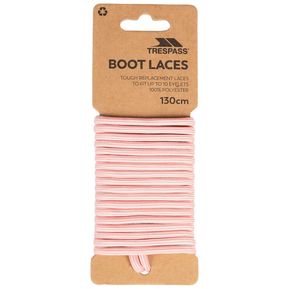 Trespass (Each, ) Walking Boot Laces 130Cm/51In Laces130 Pink