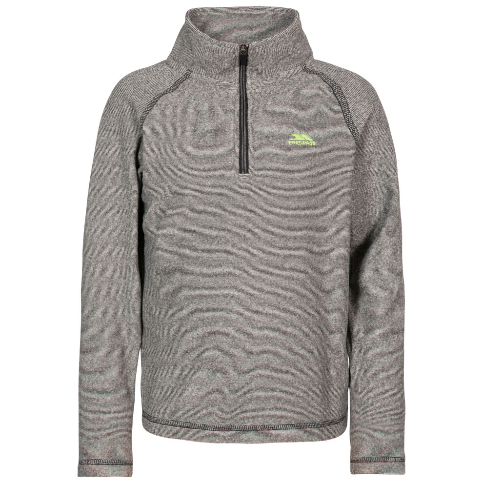 Trespass (9-10 Years, Black) Boys 1/2 Zip Fleece Pullover Top Keynote Black,Not,Specified