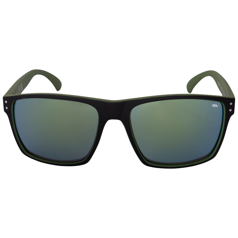 Trespass (Each, Khaki) Zest Adults Sunglasses Mirror Lens Green
