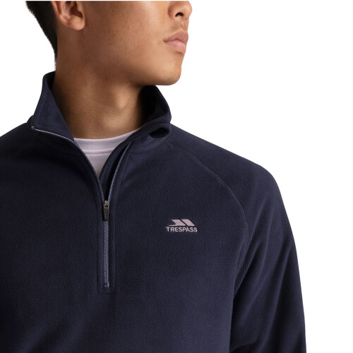 Trespass (XS, Navy) Trespass Mens Pullover 1/2 Zip Fleece - Eliston 1