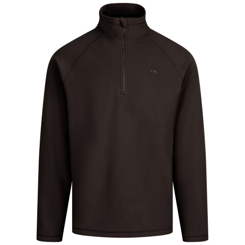 Trespass (XS, Black) Trespass Mens Pullover 1/2 Zip Fleece - Eliston