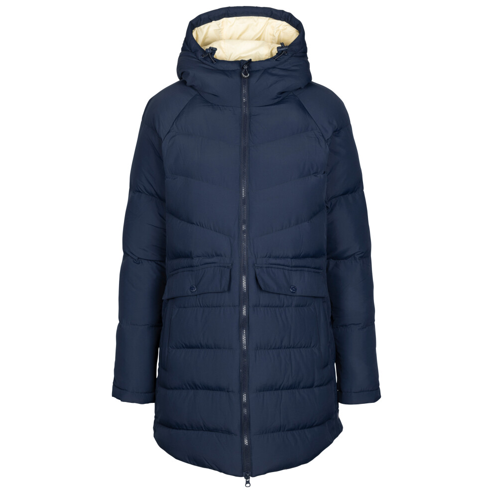 Trespass (14, Navy) Womens Padded Jacket With Hood Judda