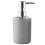 4 Pcs Plastic Bathroom Accessory Set,Bath Toilet Brush Accessories Set with Toothbrush Holder,Toothbrush Cup(Grey) 8