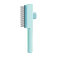 Peigne anti-puces et anti-poussière-Modèle bleu à dents fines