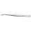 5.9" Long Silver Tone Bent Curved Tip Tweezers Forceps Plier Hand Tool 3