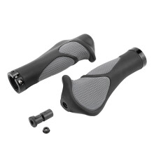 Rubber Ergonomic Antislip Handlebar Grips Lock On Type Bicycle Cycling Accessories For Palm Pain Prevention With Shock Absorption And Durable
