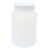 Laboratory Chemical Storage Case White Plastic Widemouth Bottle 500mL 1