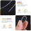 4pcs White Nylon Ukulele String Set 3
