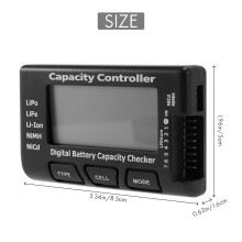 RC CellMeter-7 Digital Battery Capacity Checker LiPo LiFe Li-Ion NiMH Nicd