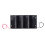 Spring Clip Black 4 x 1.5V D Size Battery Batteries Holder Case 8
