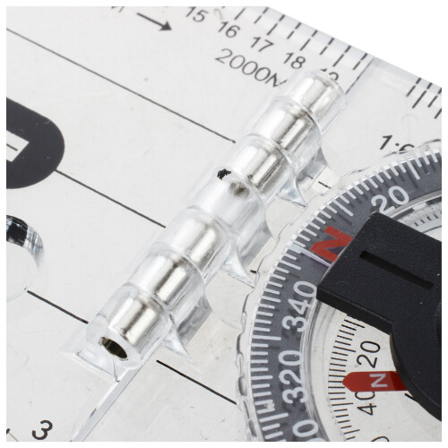 Foldable Navigation Camping Baseplate Compass Ruler Map 2