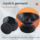 1 pair of Thumbstick Joystick replacement for  One controller Black 3
