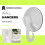 Household Wardrobe White Plastic 7cm Dia Suction Cup Single Hook Wall Hangers 4