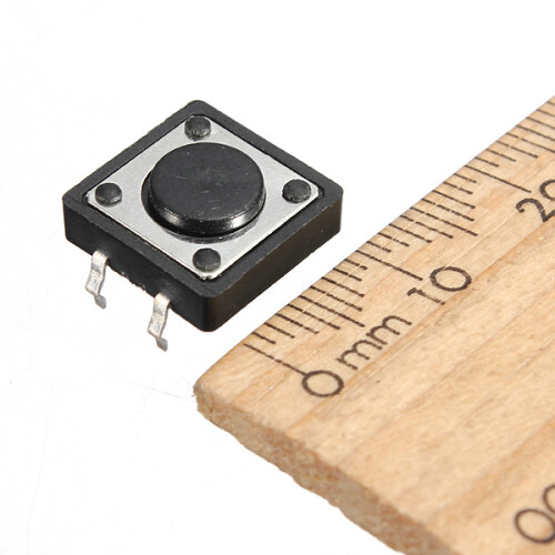 10pcs Quality  PCB Momentary Tactile Push Button  SPST 1