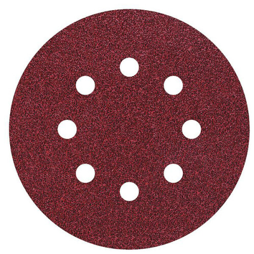 wolfcraft Wolfcraft 3180000 Sanding Discs 24 Grit Hook & Loop 125mm Diameter 5pk