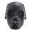 Airsoft Mask Skull Full Protective Mask - Black 1
