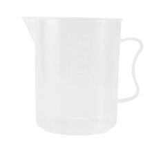 1000ml Transparent Graduated Beaker with Handle